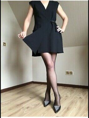 Wolford  black Vest/mini dress